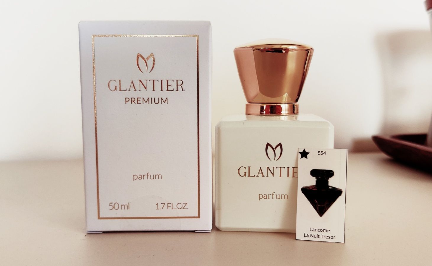 Perfumy Glantier 554* inspirowane Lancome La Nuit Tresor