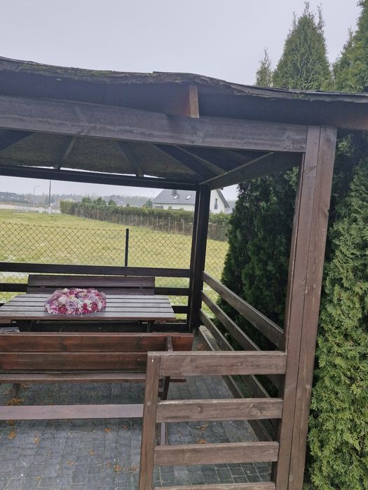 Altana ogrodowa komplet