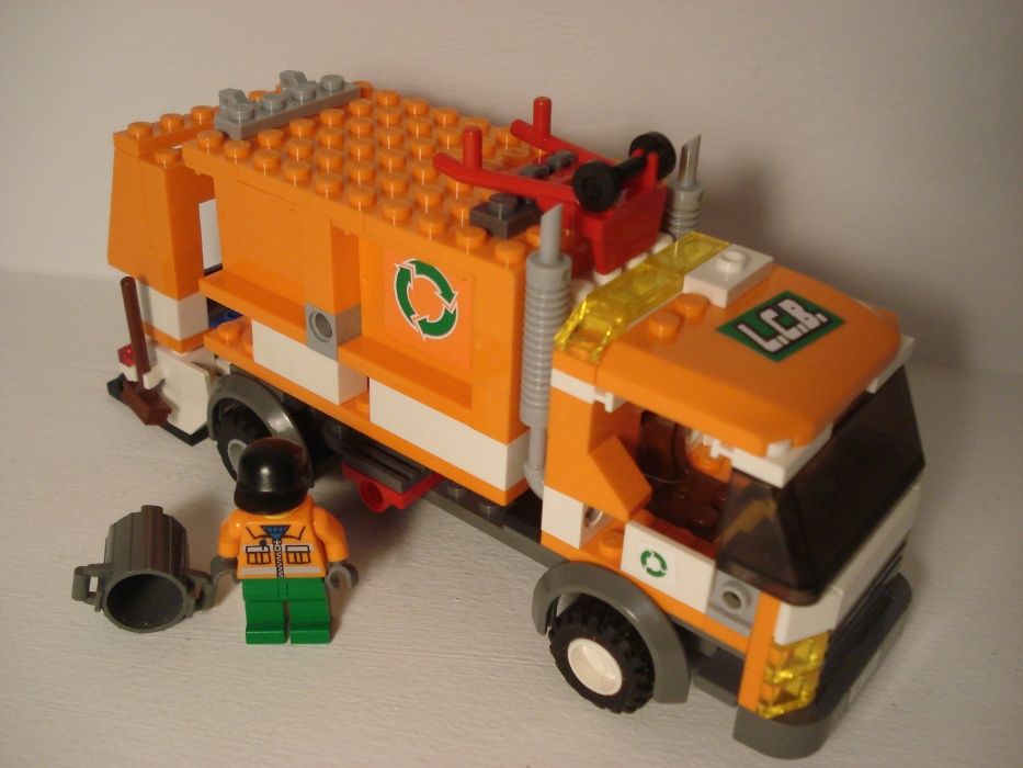 Śmieciarka 7991 lego INSTRUKCJA city miasto auto ciężarówka odb.os Wwa