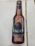 Reclame cerveja com relogio vintage