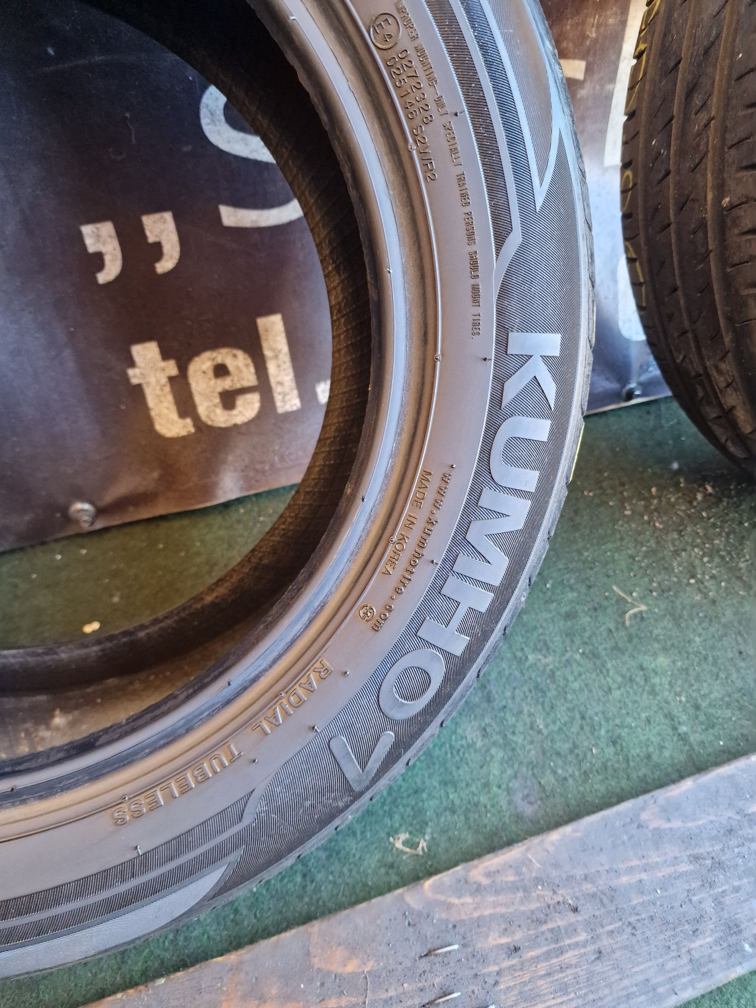 Opony letnie 185/60/15 Kumho Komplet 6.8mm