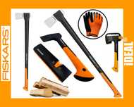 NOWY ZESTAW FISKARS 3w1: Siekiera X27 + X7 + Ostrzałka + GRATIS