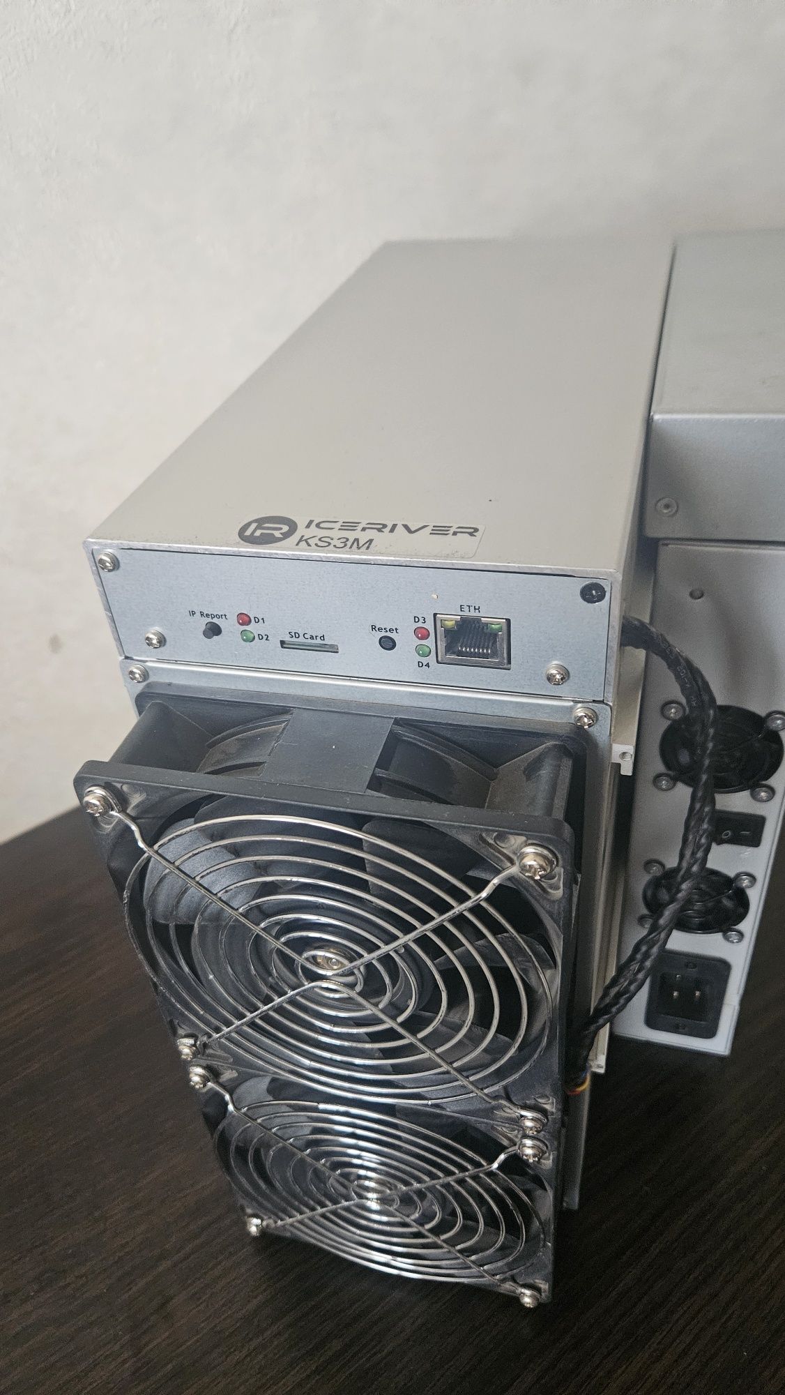 Асік майнер iceriver ks3m + шумобокс + смарт моніторинг