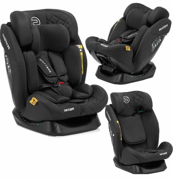 Fotelik Samochodowy Sesttino Secure PRO 0-36kg. 40-150cm.