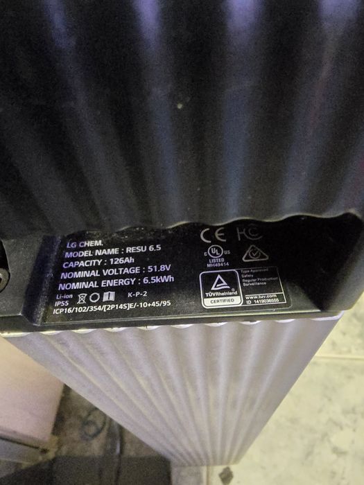 Lg Chem resu 6.5 kWh акумулятор для інвертора
