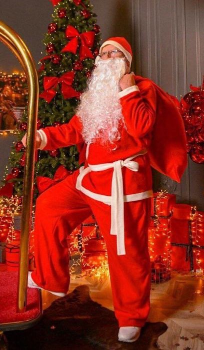 Оренда/ прокат костюм новорічний! Санта Клаус. Святий Миколай. Дід мор