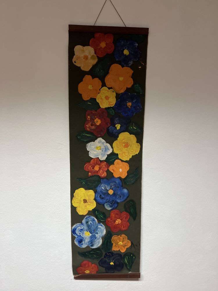 Quadro Pintura Floral
