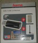 NOWY Odbiornik DVB-T-USB 2.O  HAMA plus Gratis Czytnik kart