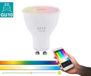 Żarówka LED RGB GU10 5 W Eglo Connect Smart Home technologia MESH