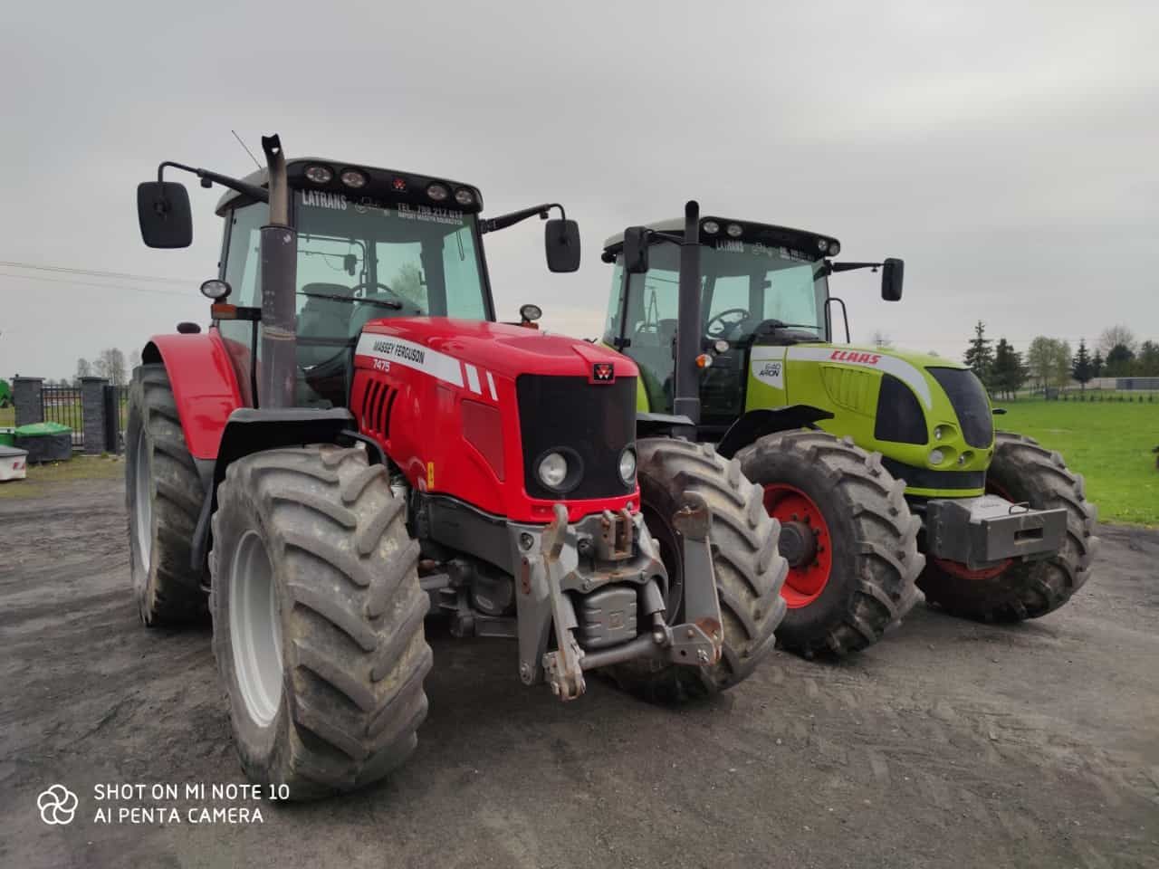 Claas Arion 640/  Pneumatyka/skrzynia biegów 50 km/1 h / import Niemcy