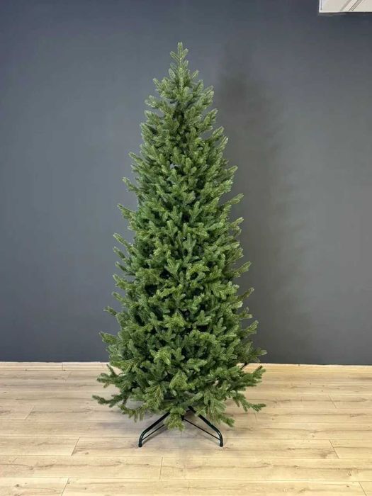 Купити ялинку| Преміум вузька, густа, на металевій підставці| Доставка