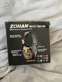Активні тактичні навушники ZOHAN EM054 Green