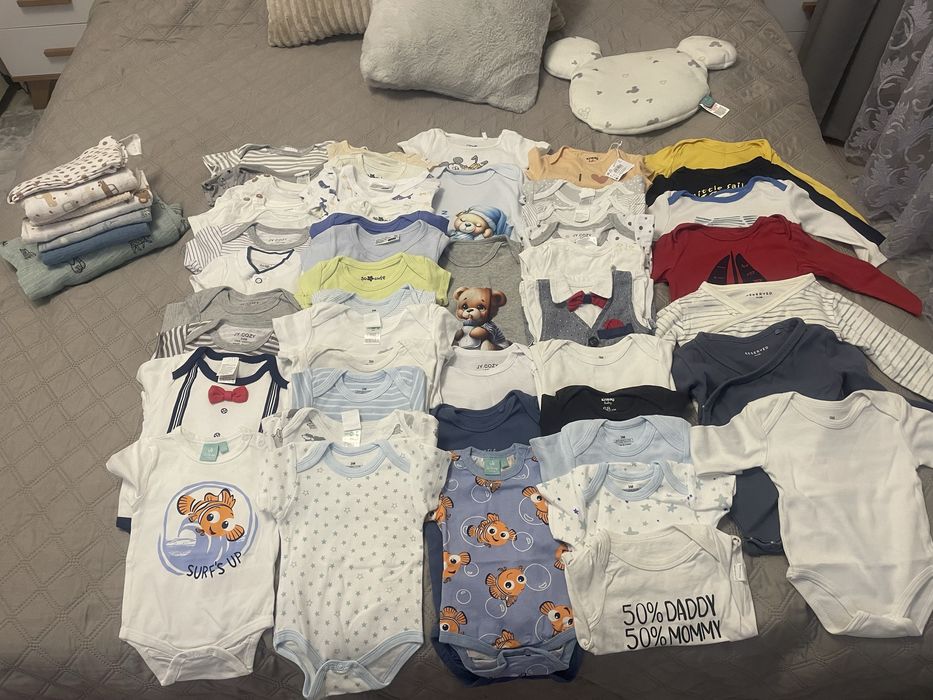 Ubranka dla Noworodka chlopiec 56-74 rozmiar