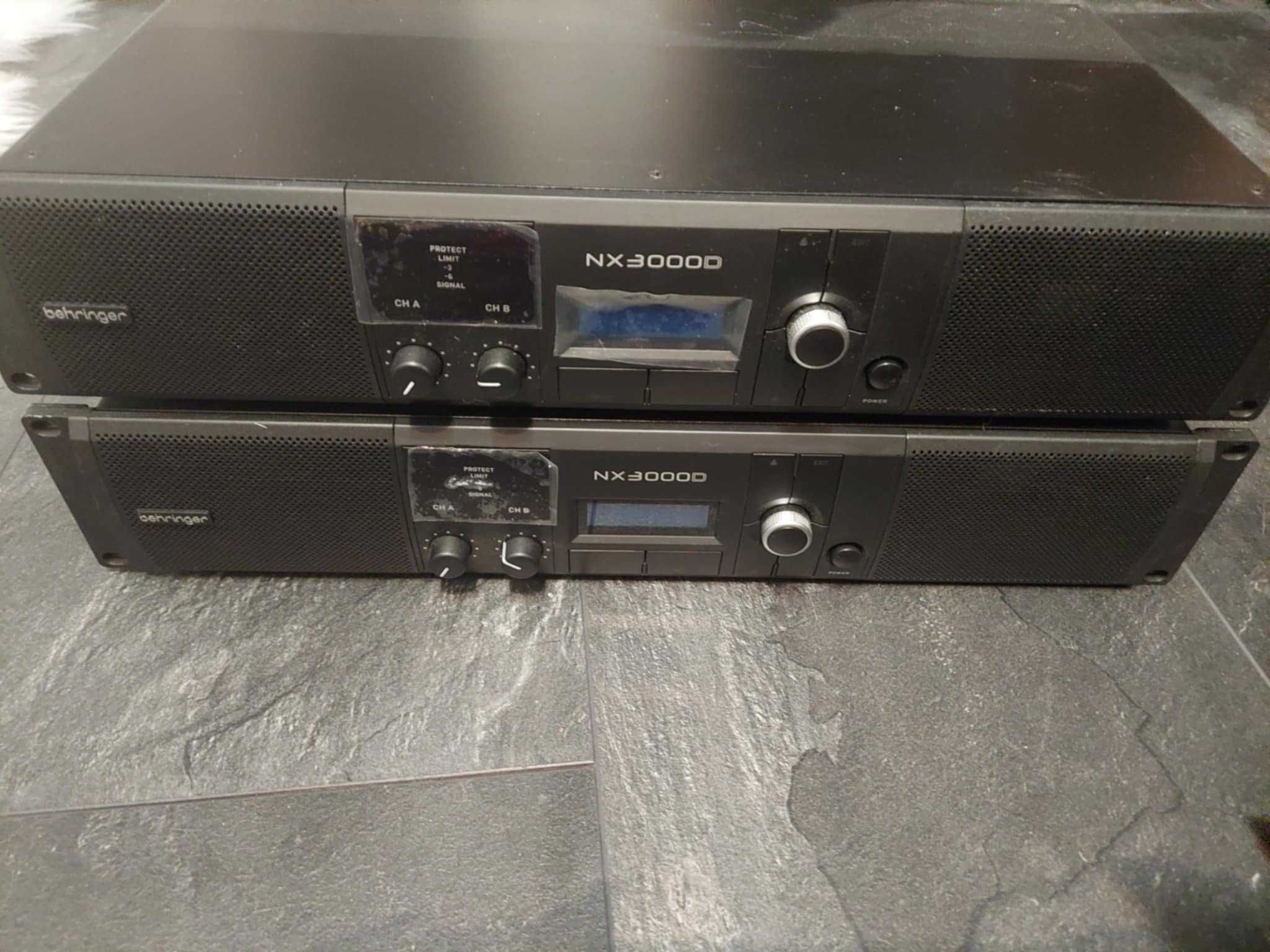 Behringer nx3000 dsp 2x1500w koncowka mocy procesor jak crown jbl