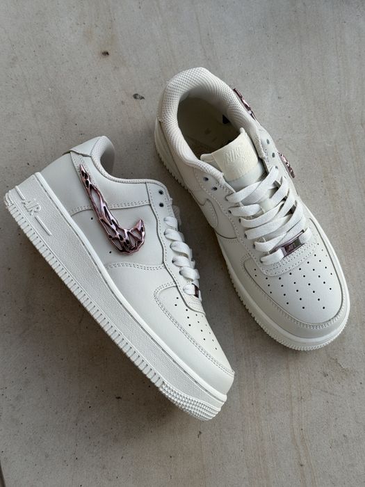 Nike Air Force 1 Low ‘Molten Metal Pink Swoosh ‘