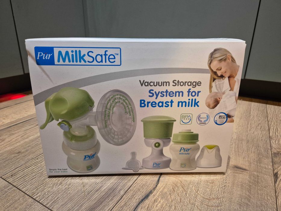 Laktator ręczny Pur MilkSafe