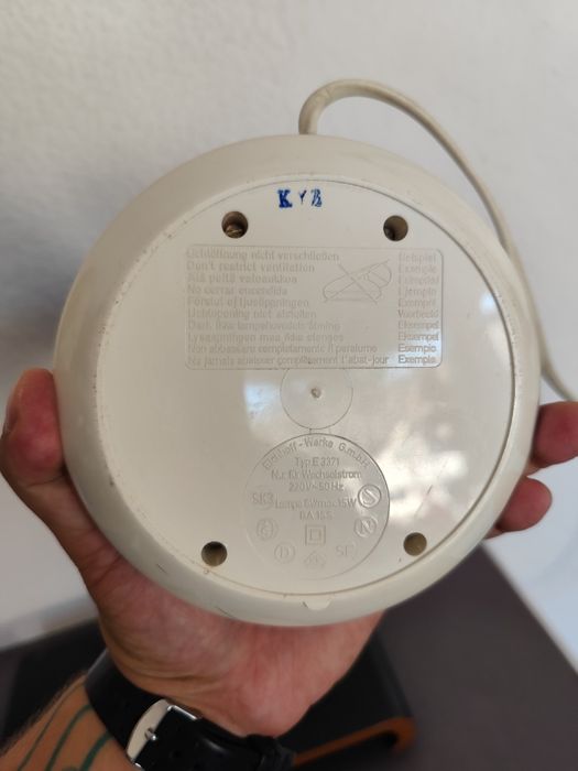 Lampka lata 70 vintage space age retro prl