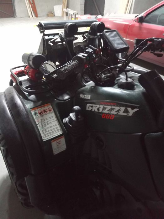 yamaha grizzly   zarejestrowany zamiana