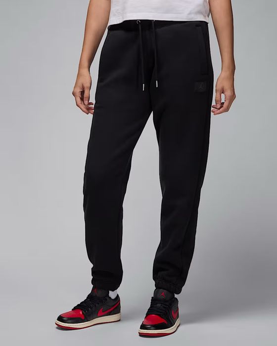 Штани жіночі Air Jordan Flight Fleece Black оригінал FV7059-010