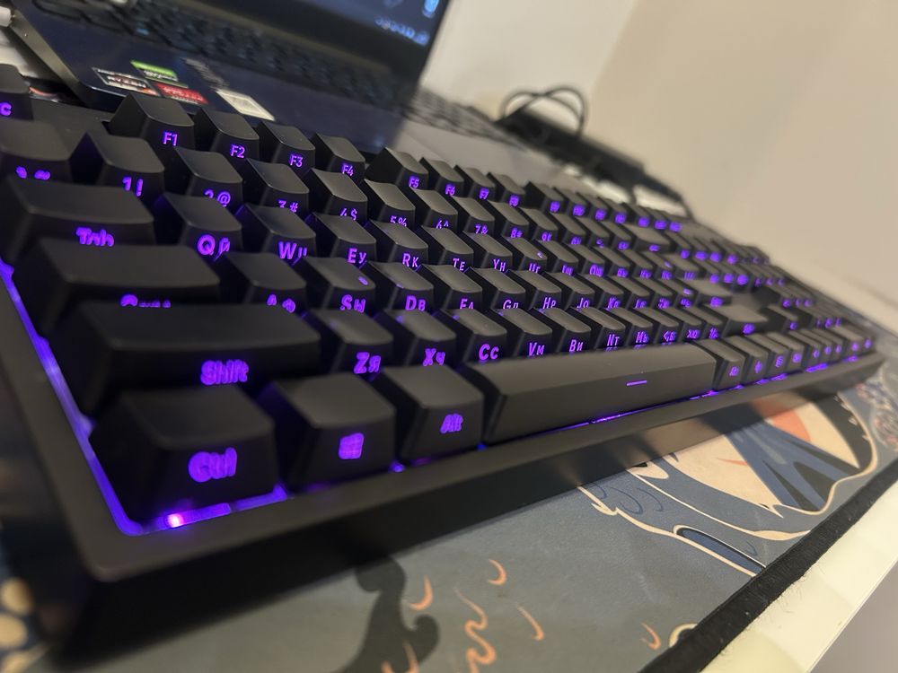 Клавіатура Dark Project Pro KD104A ABS Gateron Optical 2.0 Red