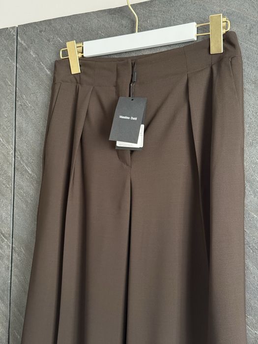 Шоколадні штани Massimo Dutti нові 36 розмір