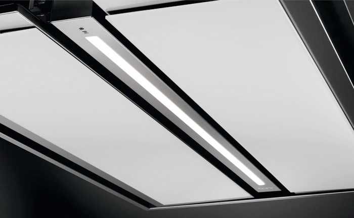 Aeg DCK5281HG Okap sufitowy nad wyspę cm. 120 - kolor inox