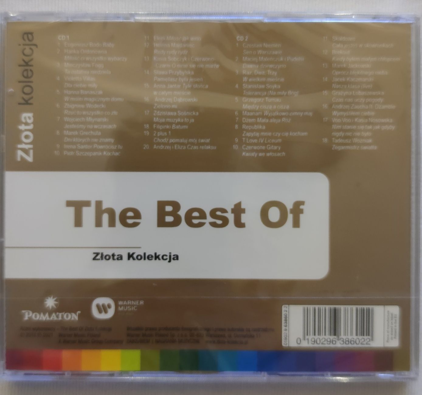 The Best Of, złota kolekcja (2 gold CD)