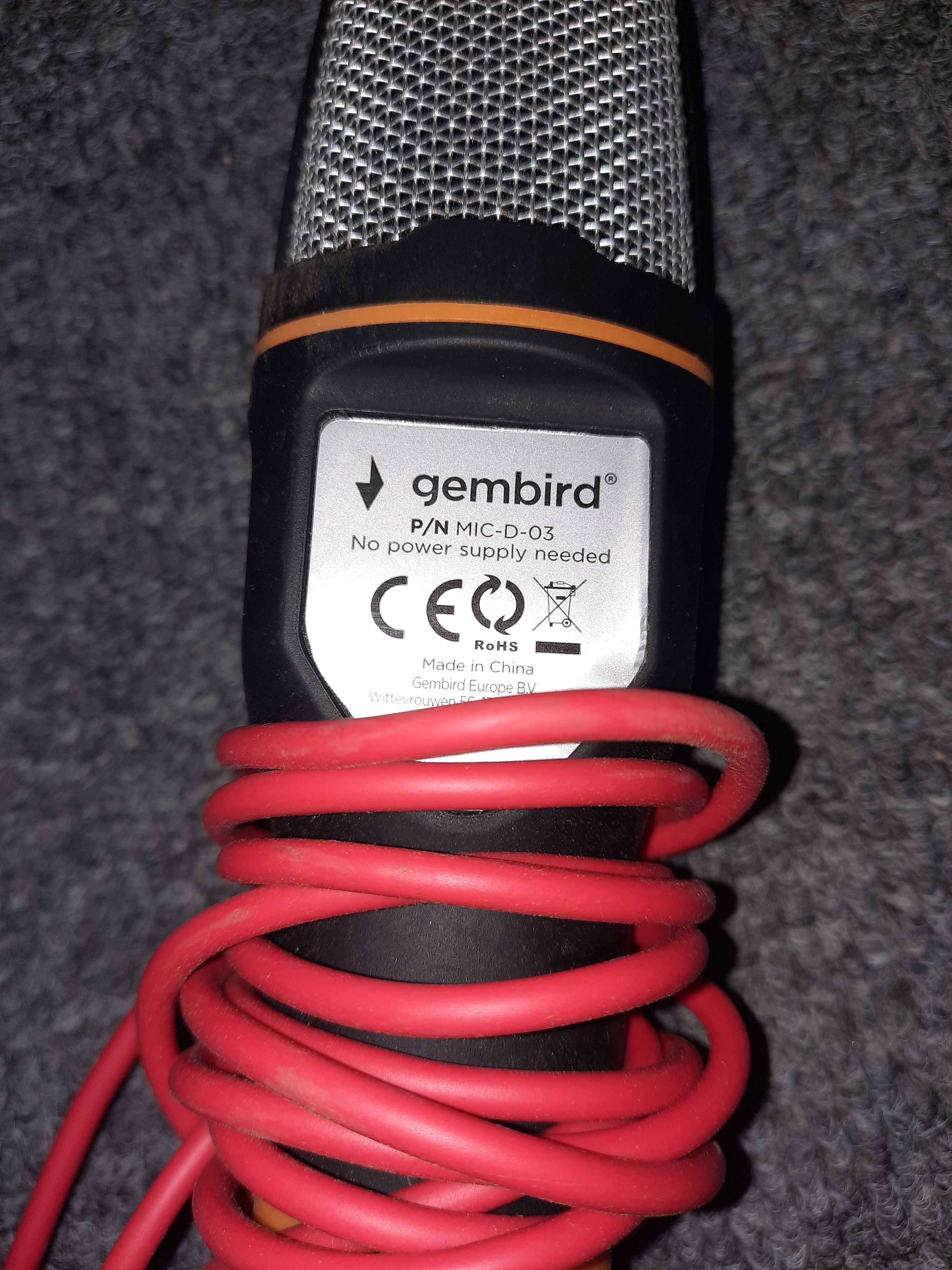 Мікрофон Gembird MIC-D-03