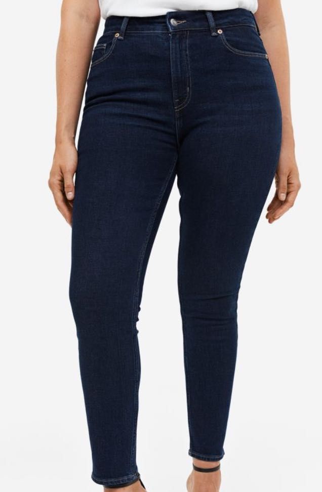 HM Dżinsy z wysokim stanem Skinny High Jeans NOWE rozmiar 44