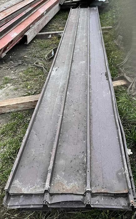 Blacha trapezowa używana/arkusz 560cm/76cm/0,8mm