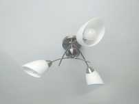 Dwie sufitowe lampy