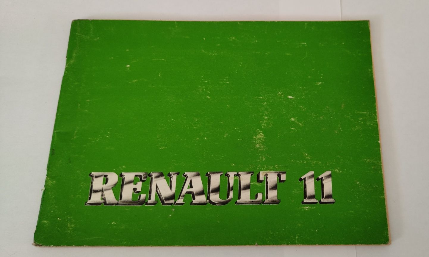 Manual do Condutor/Instruções do Renault 11 de 1987