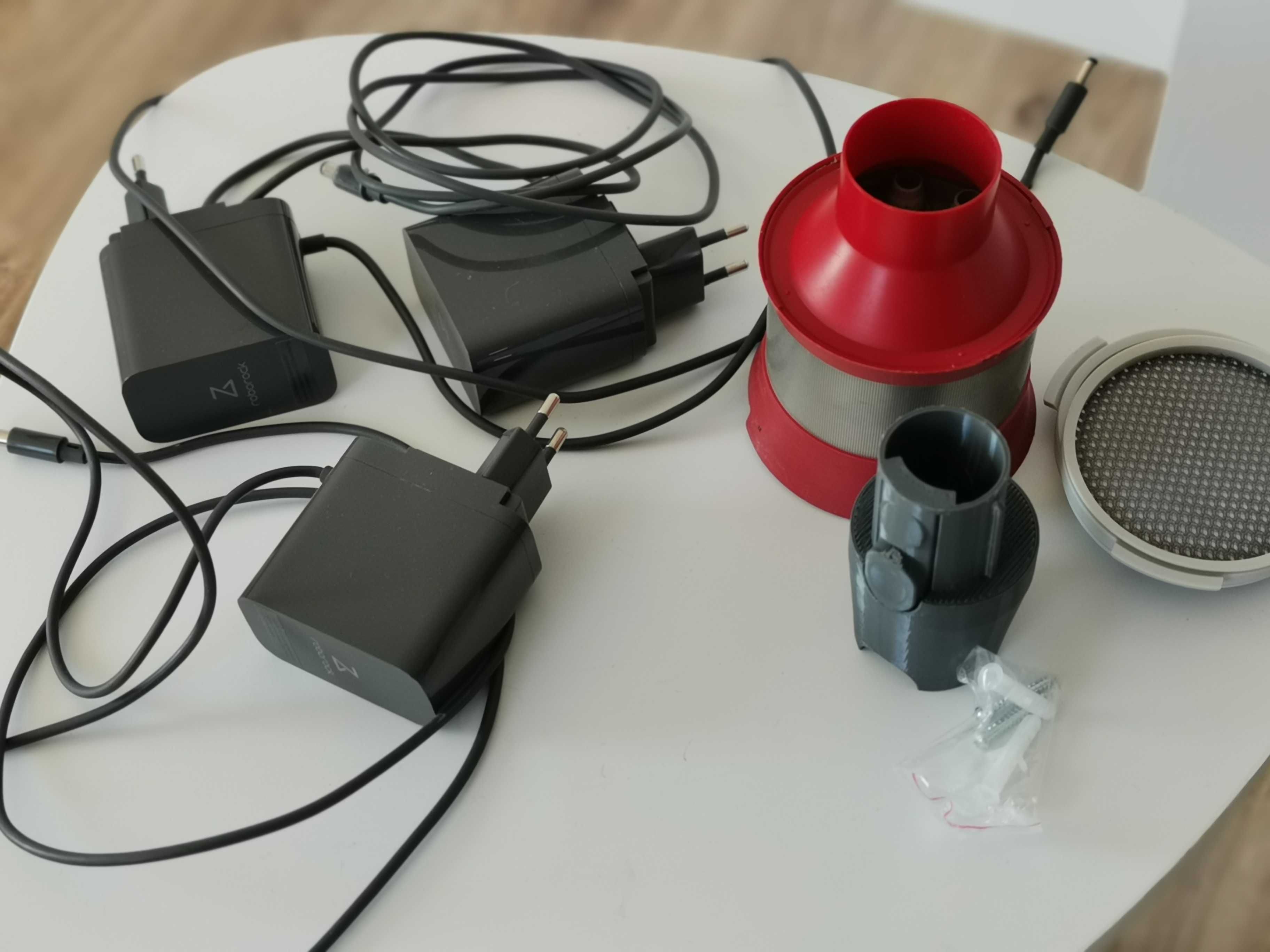 2x Roborock H6 + części Akcesoria