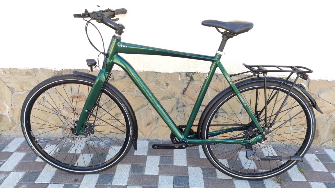 Велосипед Conrad Velo de Ville на ремне на планетарке городской большо