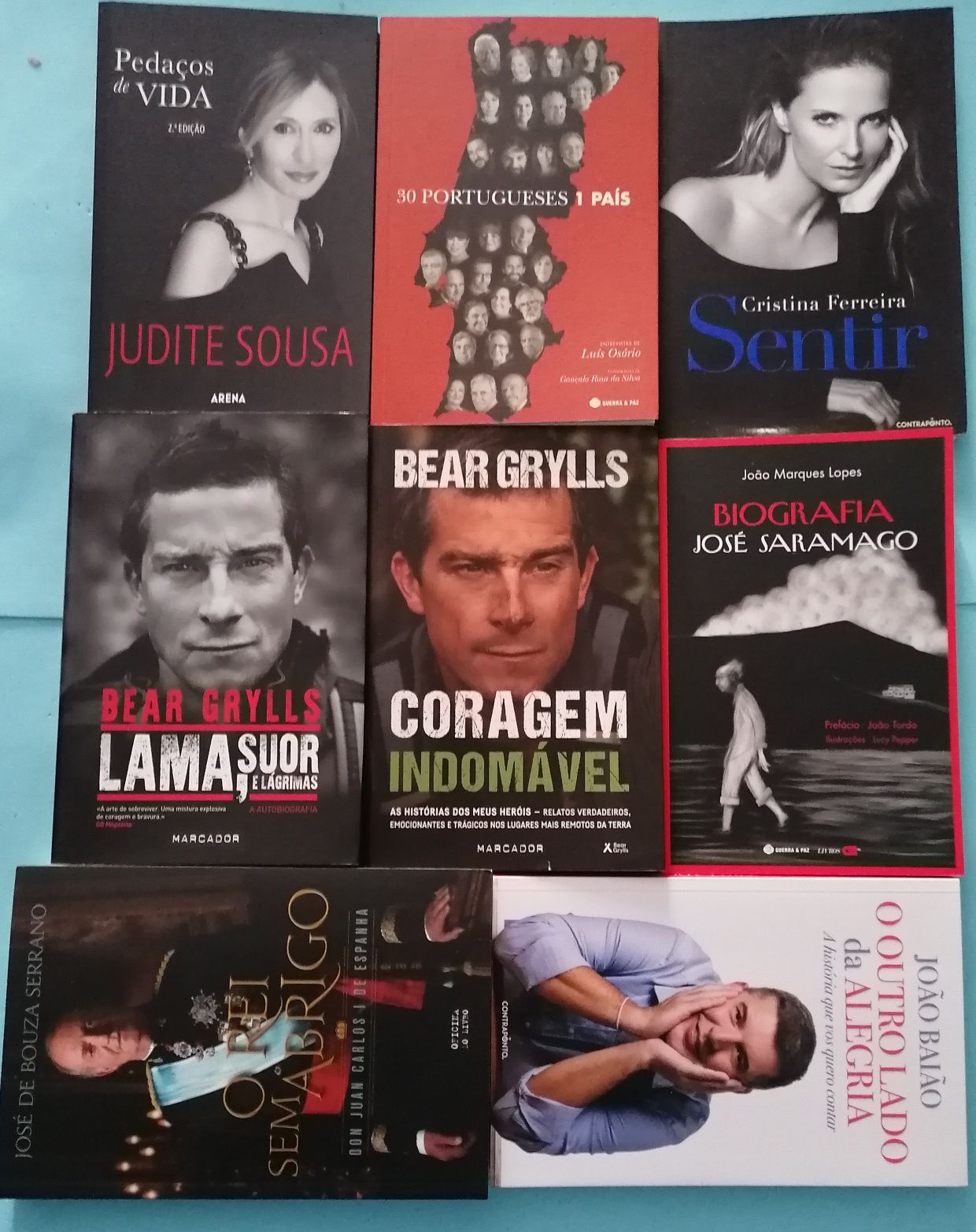 26 livros NOVOS -Biografias-Desde 3,90€-Portes grátis(ler descrição)