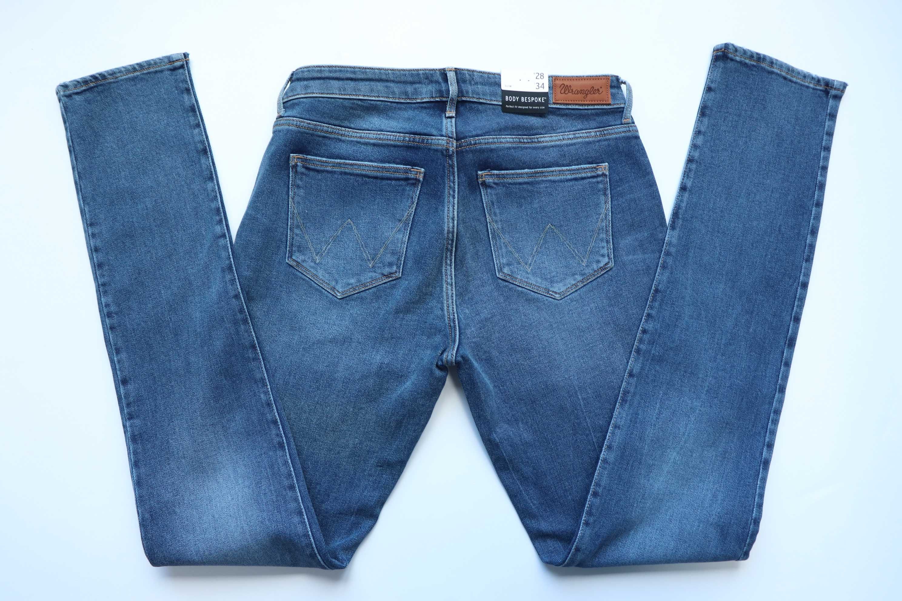 WRANGLER SLIM W28 L34 damskie spodnie jeansy nowe