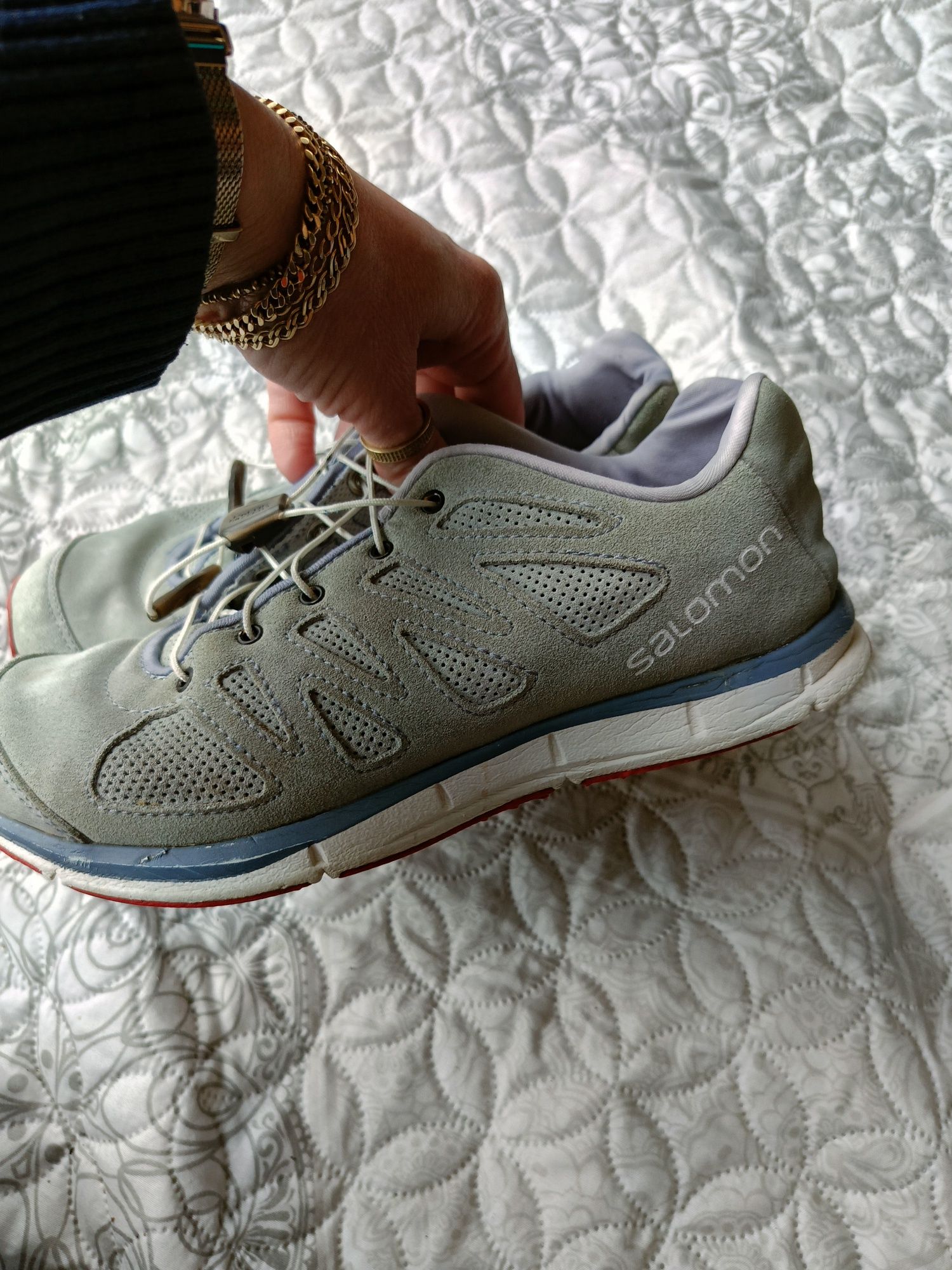 Salomon niebieskie adidasy 38 2/3
