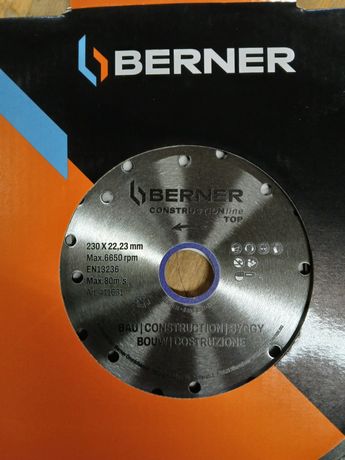 Tarcza do betonu firmy Berner 230