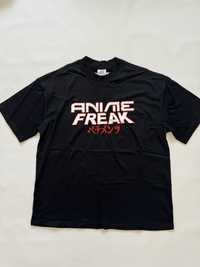 футболка Vetements Anime Freak ss24 black M L balenciaga