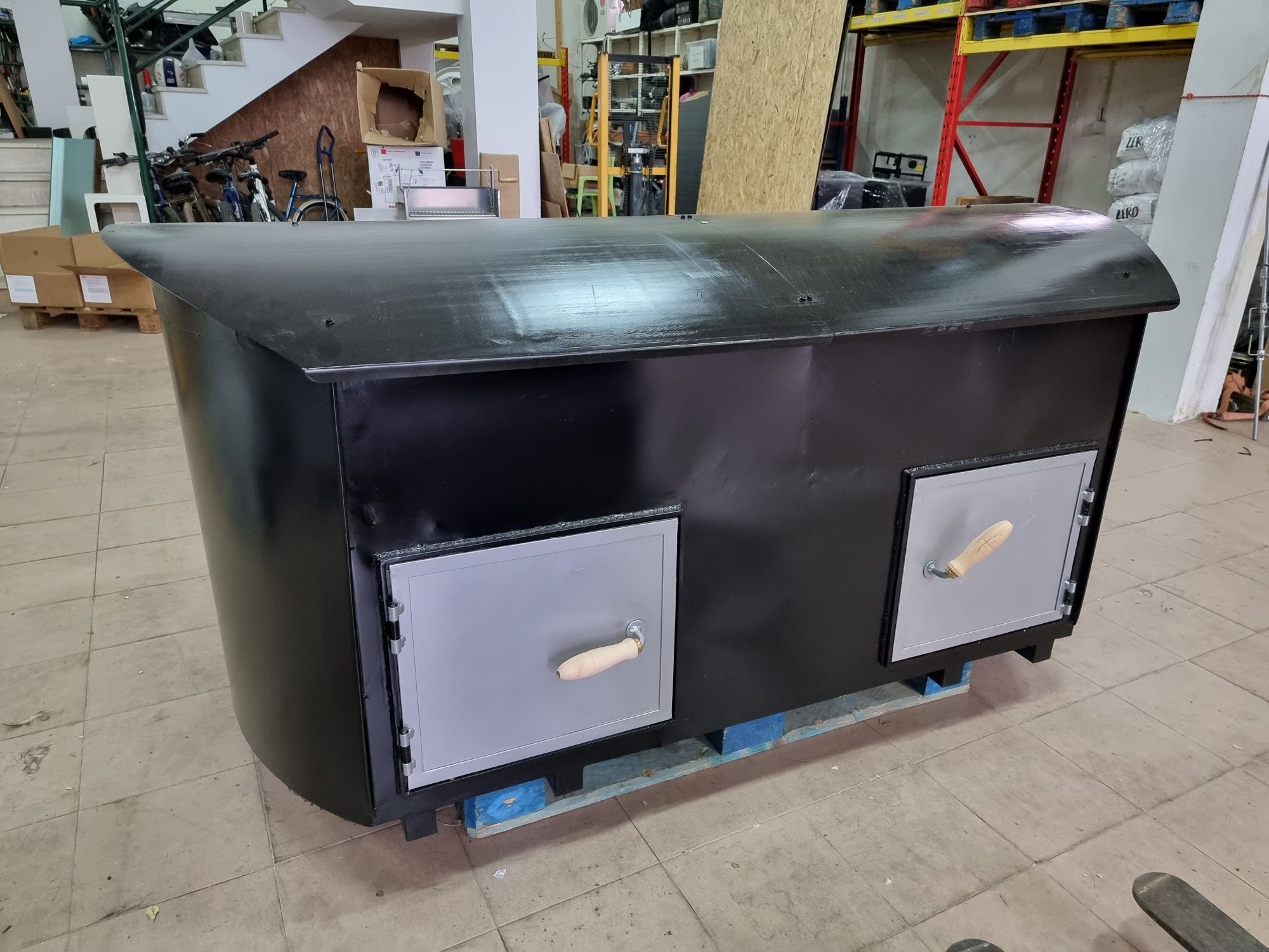 Forno a lenha  duplo