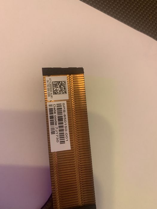 Радіатор HP Zbook 15 g3 / g4