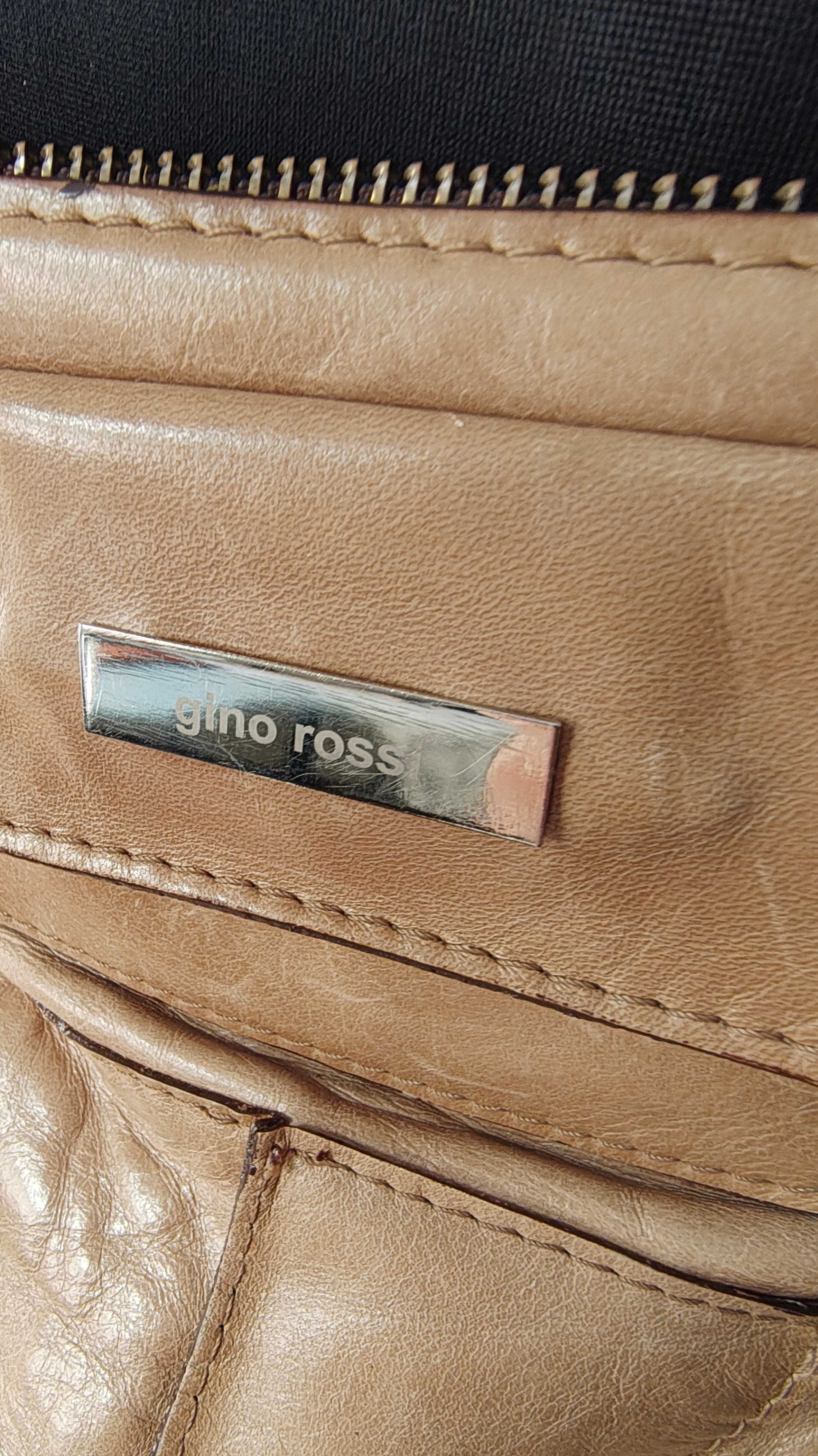 Torba skóra naturalna Gino Rossi duża