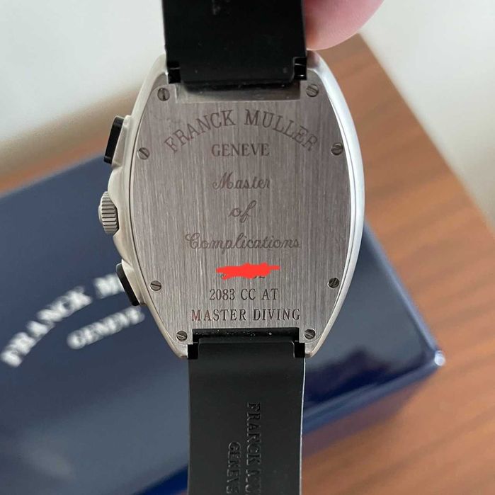 Relógio Frank Muller Master Diving Black Watch