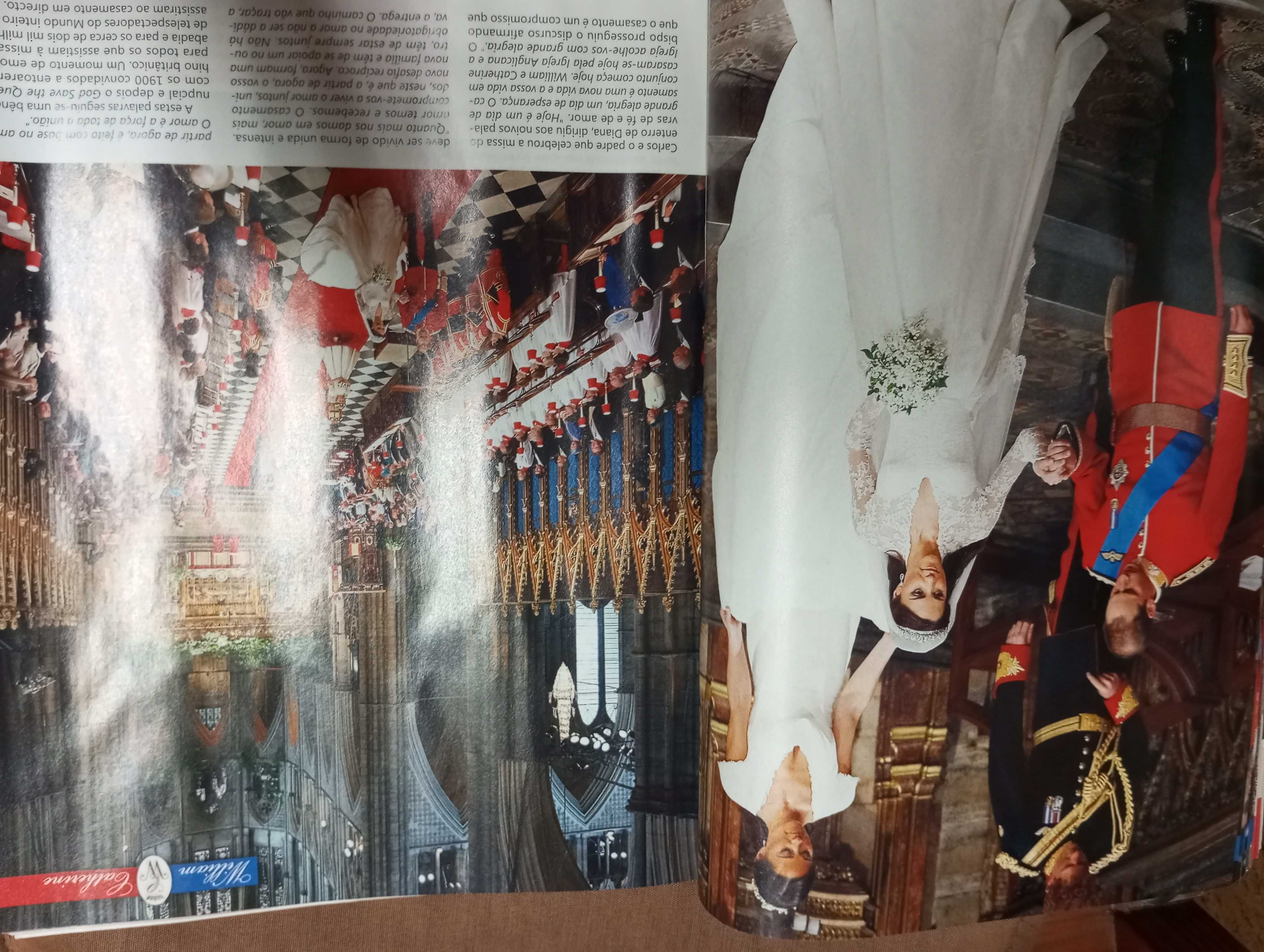Revista VIP dedicada em grande parte ao casamento de William e Kate.
