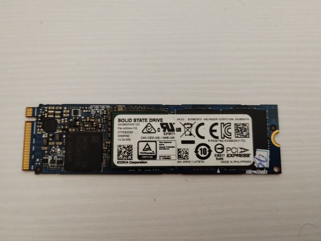 SSD 512 GB / m2 NVME PCIe 3.0 x4 / 98 - 100 % здоров'я