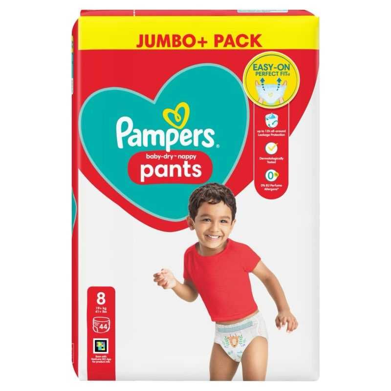 Памперси фірми Pampers 8 розмір, 19+ кг 44 шт.