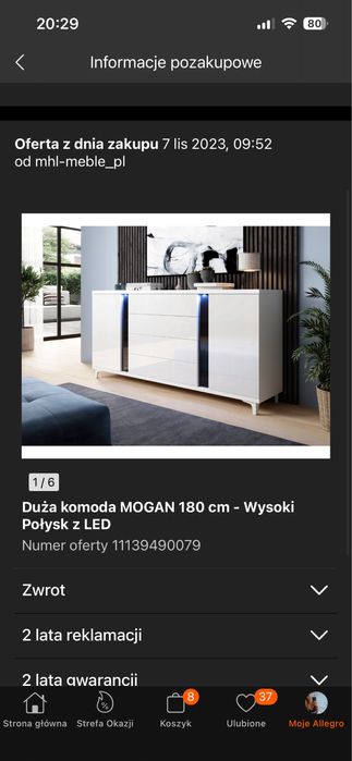 Komoda  do salonu