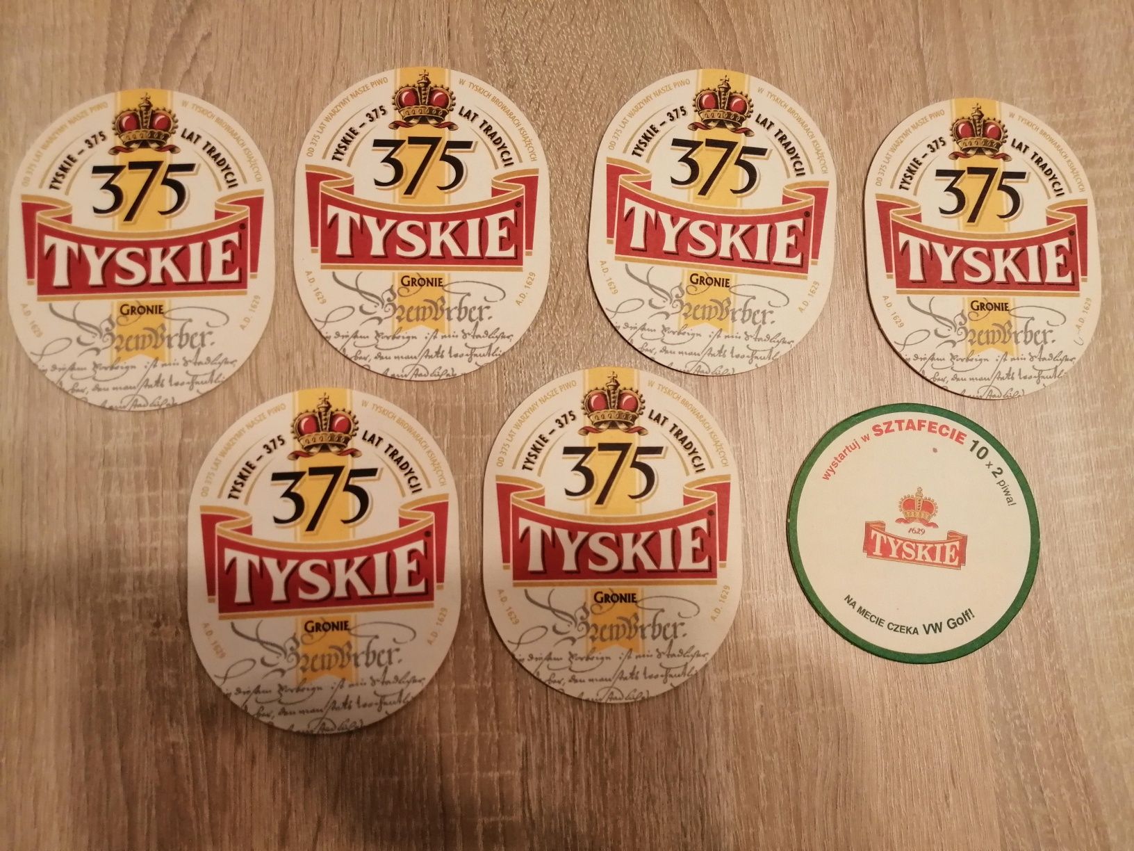 Podstawki : Tyskie - 35 szt