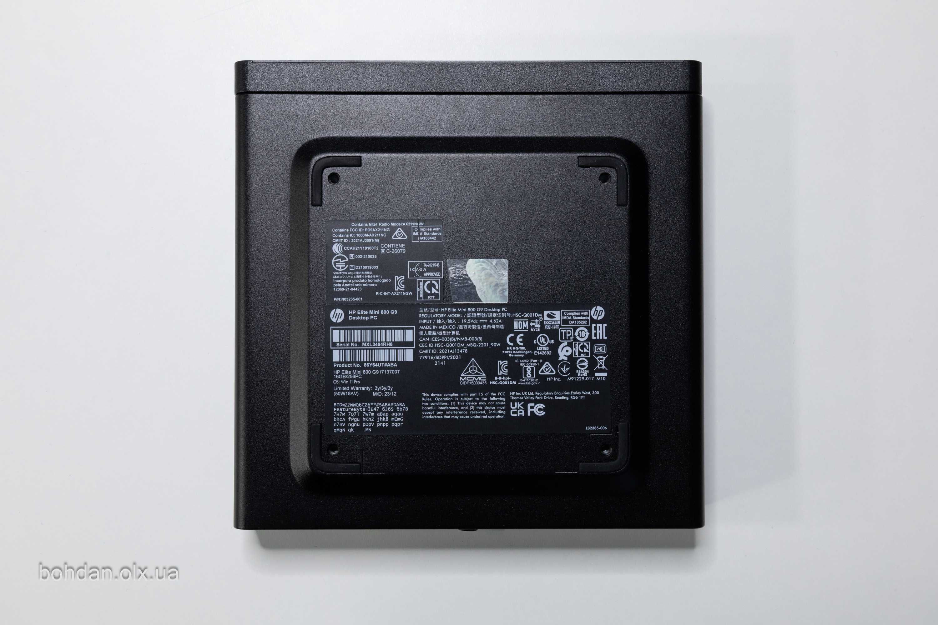 HP Elite Mini 800 G9 i7-13700T 16GB DDR5 512GB M.2 NVMe
