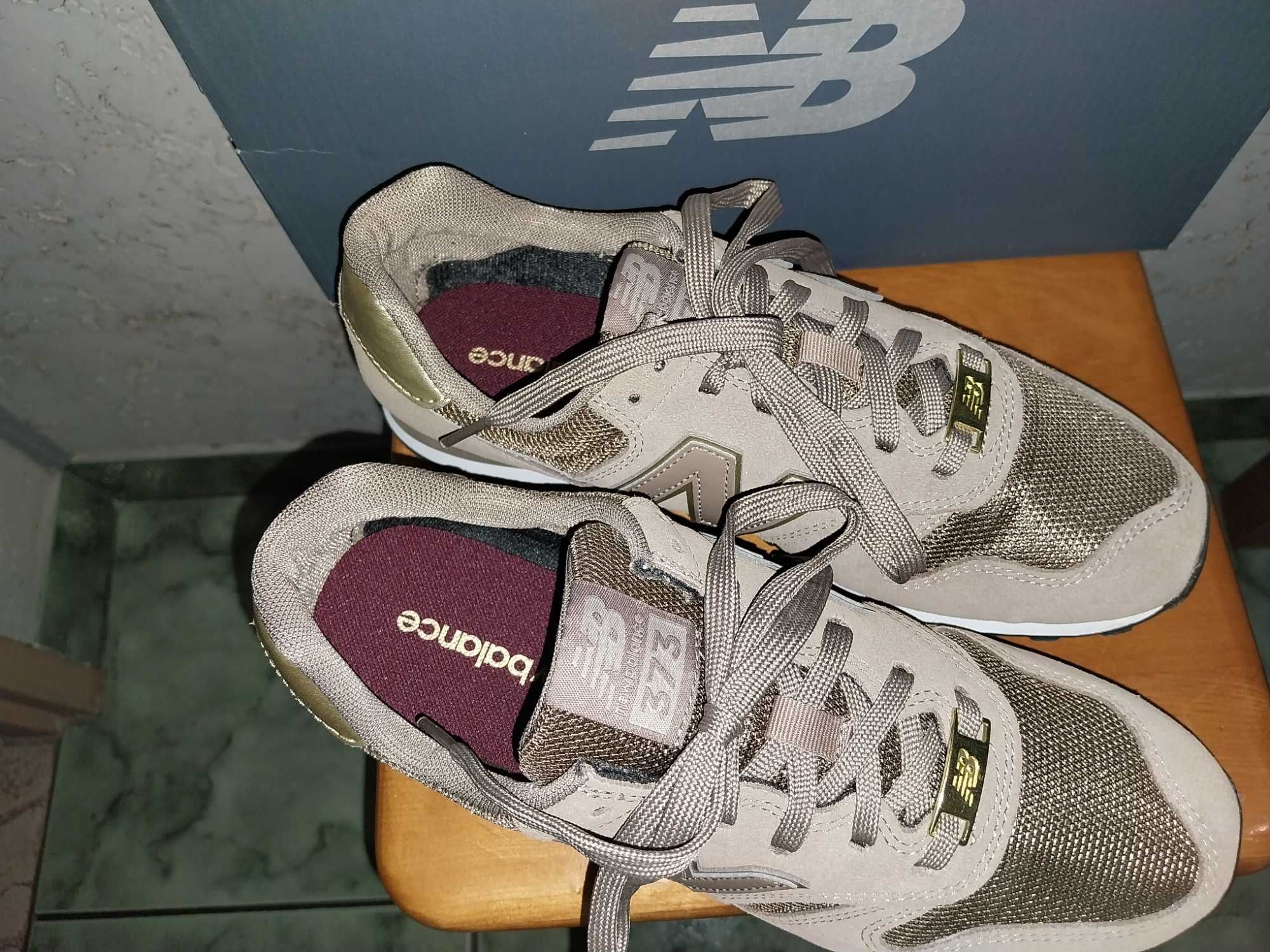 New balance, beżowe, r.40, WL373FA2